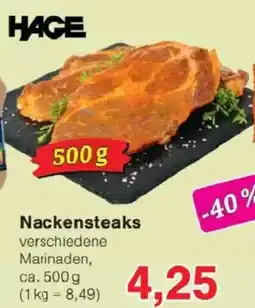 Jawoll HAGE Nackensteaks Angebot