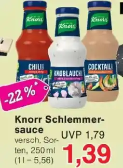 Jawoll Knorr Schlemmersauce Angebot
