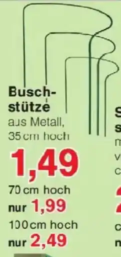 Jawoll Buschstützé Angebot