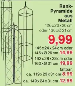 Jawoll Rank Pyramide aus Metall Angebot
