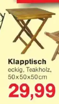 Jawoll Klapptisch Angebot