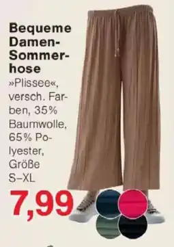 Jawoll Bequeme Damen Sommerhose Angebot