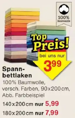 Jawoll Spannbettlaken Angebot