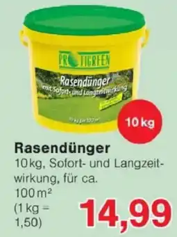Jawoll Profigreen rasendünger Angebot