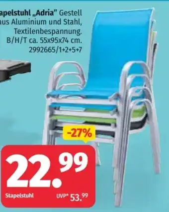 Segmüller Gartenstuhl Adria Angebot