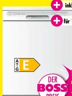 Möbel Boss PKM Geschirrspüler GSP12-6E Angebot