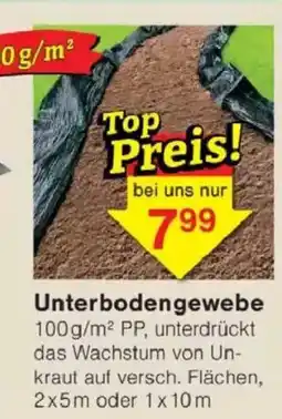 Jawoll Unterbodengewebe Angebot