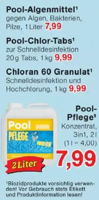 Jawoll Pool Pflege Angebot