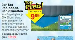 Jawoll 9er-Set Poolboden Schutzmatten Angebot