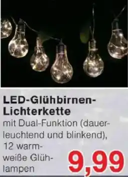 Jawoll LED-Glühbirnen Lichterkette Angebot
