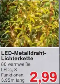 Jawoll LED-Metalldraht Lichterkette Angebot