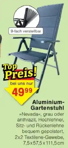Jawoll Aluminium Gartenstuhl Angebot