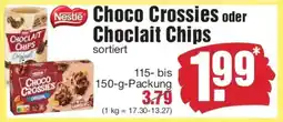 Edeka Nestle Choco Crossies oder Choclait Chips Angebot