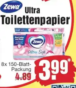 Edeka Zewa Ultra Toilettenpapier Angebot