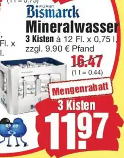 Edeka Bismarck Mineralwasser Angebot