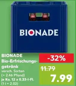 Kaufland BIONADE Bio-Erfrischungsgetränk Angebot