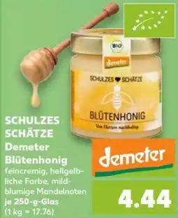 Kaufland Schulzes schätze demeter blütenhonig Angebot
