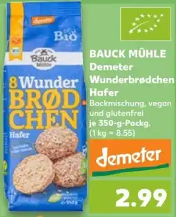 Kaufland Bauck mühle demeter wunderbrødchen hafer Angebot