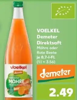 Kaufland VOELKEL Demeter Direktsaft Angebot