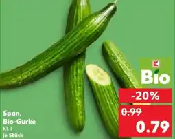 Kaufland Bio-Gurke Angebot