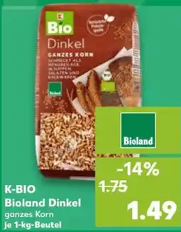Kaufland K-BIO Bioland Dinkel Angebot