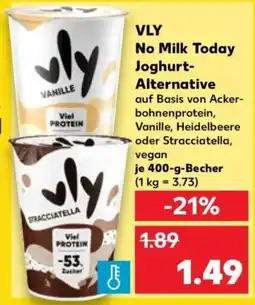 Kaufland VLY No Milk Today Joghurt Alternative Angebot