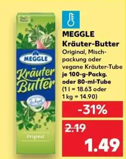 Kaufland MEGGLE Kräuter Butter Angebot