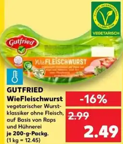 Kaufland GUTFRIED WieFleischwurst Angebot