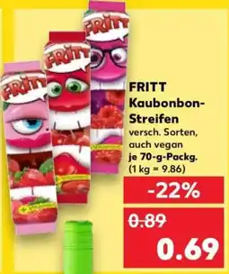 Kaufland FRITT Kaubonbon Streifen Angebot
