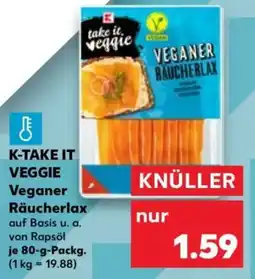 Kaufland K-take it veggie veganer räucherlax Angebot
