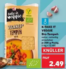 Kaufland K-take it veggie bio-tempeh Angebot