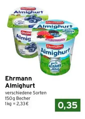 CAP Markt Ehrmann Almighurt Angebot