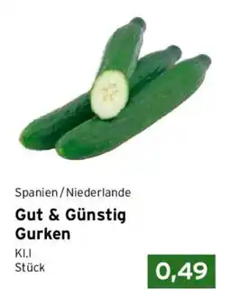 CAP Markt Gut & Günstig Gurken Angebot