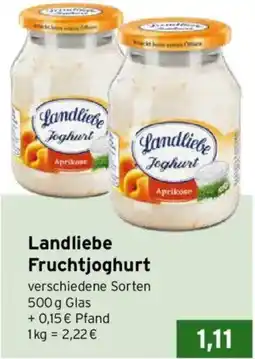 CAP Markt Landliebe Fruchtjoghurt Angebot