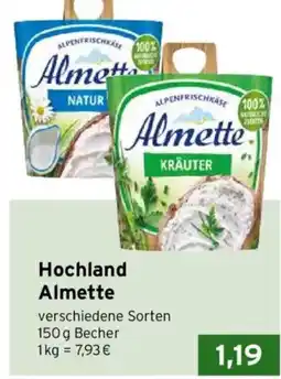 CAP Markt Hochland Almette Angebot