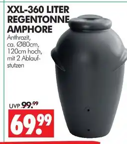 Wreesmann Xxl-360 liter regentonne amphore Angebot