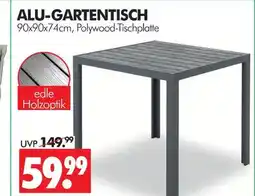 Wreesmann Alu-gartentisch Angebot