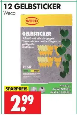 Wreesmann Weco gelbsticker Angebot