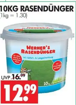 Wreesmann Werner's rasendünger Angebot
