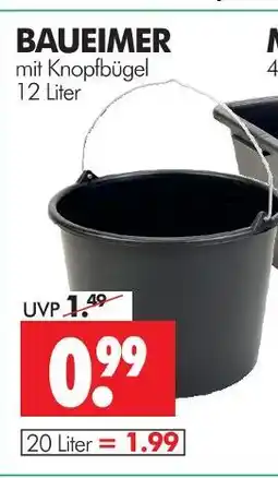 Wreesmann Baueimer Angebot
