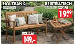 Wreesmann Holzbank Angebot
