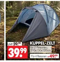 Wreesmann Kuppel-zelt für 2 personen Angebot
