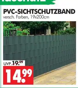 Wreesmann Pvc-sichtschutzband Angebot
