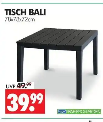 Wreesmann Ipae-progarden tisch bali Angebot