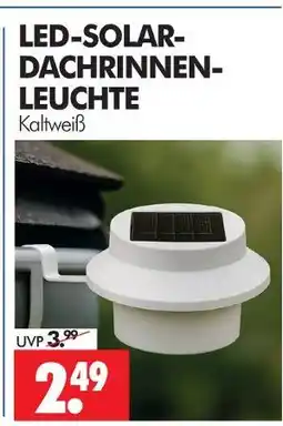 Wreesmann Led-solar-dachrinnen-leuchte Angebot