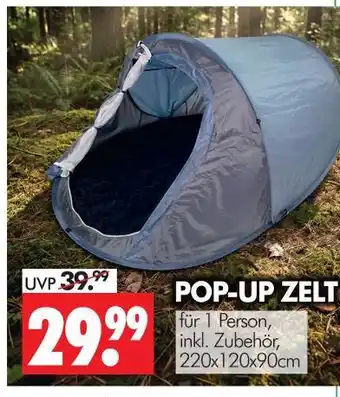 Wreesmann Pop-up zelt Angebot