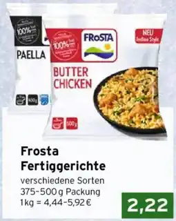 CAP Markt Frosta Fertiggerichte Angebot