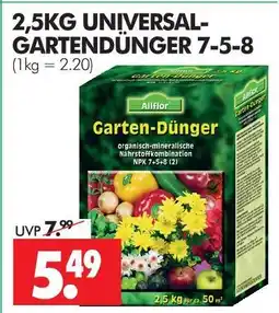 Wreesmann Allflor universal-gartendünger 7-5-8 Angebot