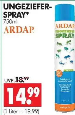 Wreesmann Ardap ungeziefer-spray Angebot