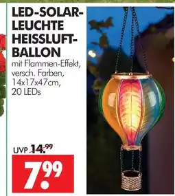 Wreesmann Led-solar-leuchte heissluft-ballon Angebot